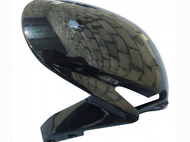 Erschwingliche Honda CBR600RR Motorrad Verkleidung 2013-2023 - Silber Glanzendes Schwarz