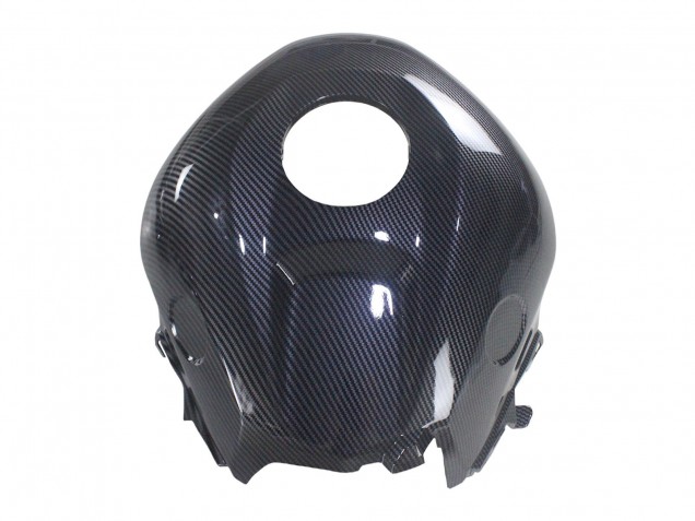 Erschwingliche Honda CBR600RR Motorrad Verkleidung 2013-2023 - Schwarzes Carbonfaser Rot