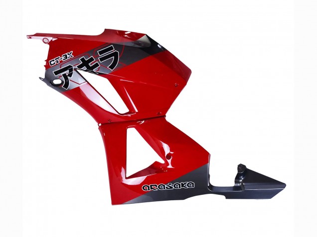 Erschwingliche Honda CBR600RR Motorrad Verkleidung 2013-2023 - Silber Rot