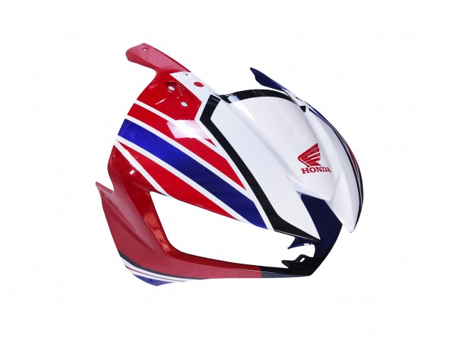 Erschwingliche Honda CBR600RR Motorrad Verkleidung 2013-2023 - Weiss Rot Blau