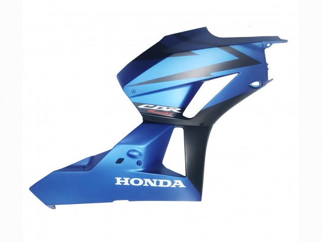 Erschwingliche Honda CBR600RR Motorrad Verkleidung 2013-2023 - Blau Matt Schwarz Rennen