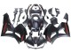 Erschwingliche Honda CBR600RR Motorrad Verkleidung 2013-2023 - Matt Schwarz Rot Aufkleber