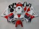 Erschwingliche Honda CBR600RR Motorrad Verkleidung 2013-2023 - Weiss Rot Dunkel Blau HRC