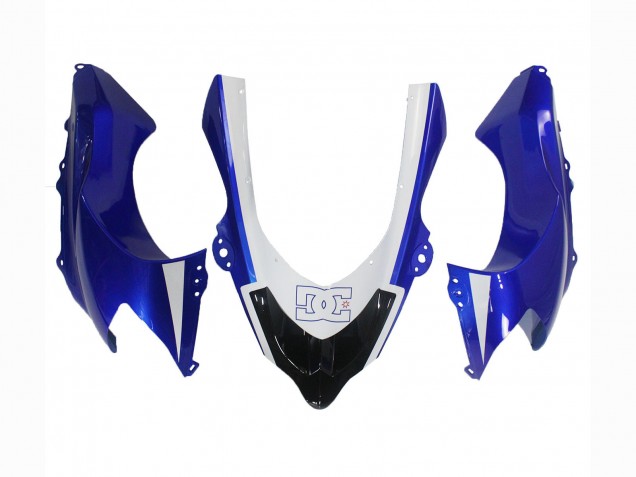 Erschwingliche Kawasaki ZX10R Motorrad Verkleidung 2004-2005 - Schwarz Weiss