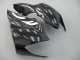 Erschwingliche Kawasaki ZX10R Motorrad Verkleidung 2004-2005 - Schwarz Weiss