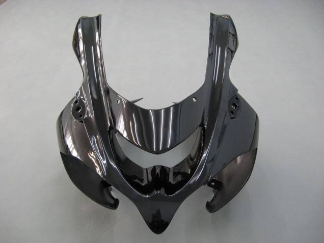 Erschwingliche Kawasaki ZX10R Motorrad Verkleidung 2004-2005 - Schwarz Weiss