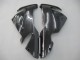 Erschwingliche Kawasaki ZX10R Motorrad Verkleidung 2004-2005 - Schwarz Weiss