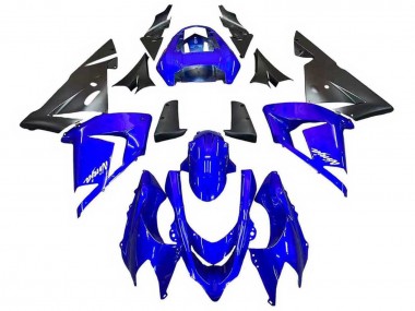 Erschwingliche Kawasaki ZX10R Motorrad Verkleidung 2004-2005 - Blau Schwarz Ninja