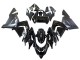 Erschwingliche Kawasaki ZX10R Motorrad Verkleidung 2004-2005 - Glanzendes Matt Schwarz Ninja