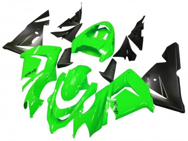 Erschwingliche Kawasaki ZX10R Motorrad Verkleidung 2004-2005 - Grun Schwarz Ninja