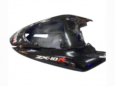 Erschwingliche Kawasaki ZX10R Motorrad Verkleidung 2004-2005 - Weiss Schwarz West Ninja