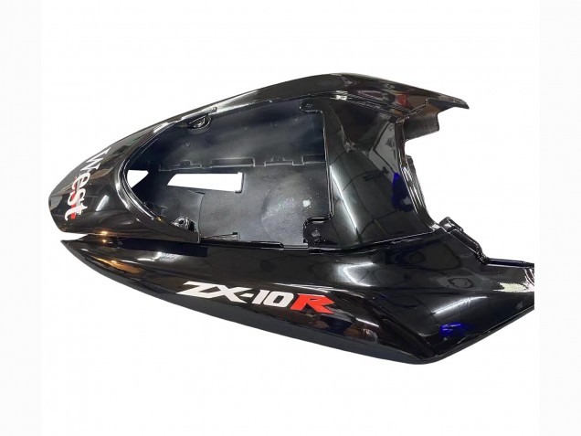 Erschwingliche Kawasaki ZX10R Motorrad Verkleidung 2004-2005 - Weiss Schwarz West Ninja