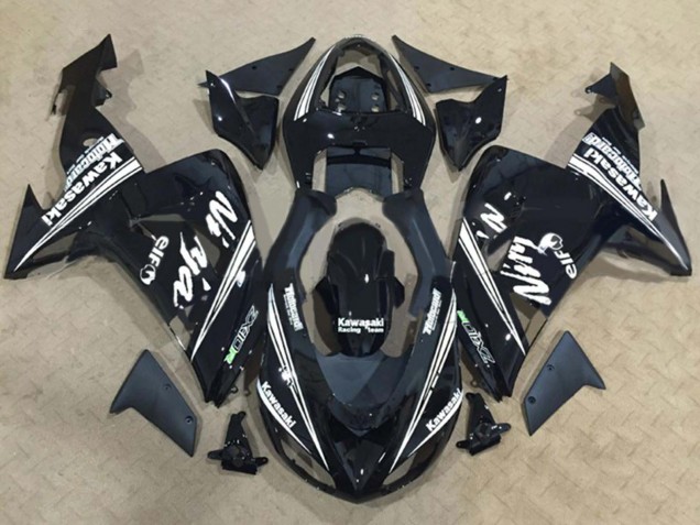 Erschwingliche Kawasaki ZX10R Motorrad Verkleidung 2004-2005 - Blau Gelb Monster