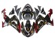Erschwingliche Kawasaki ZX10R Motorrad Verkleidung 2006-2007 - Schwarz Rot Gold BACARDI