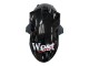 Erschwingliche Kawasaki ZX10R Motorrad Verkleidung 2006-2007 - Glanzendes Schwarz Weiss West