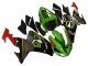 Erschwingliche Kawasaki ZX10R Motorrad Verkleidung 2006-2007 - Grun Grau Rot Schwarz Gelb