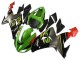 Erschwingliche Kawasaki ZX10R Motorrad Verkleidung 2006-2007 - Grun Grau Rot Schwarz Gelb