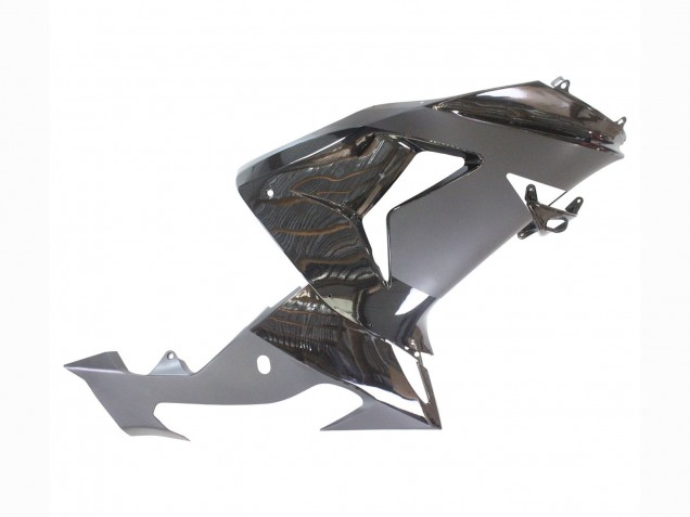 Erschwingliche Kawasaki ZX10R Motorrad Verkleidung 2006-2007 - Matt Schwarz Glanzendes Schwarz