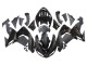 Erschwingliche Kawasaki ZX10R Motorrad Verkleidung 2006-2007 - Matt Schwarz Glanzendes Schwarz