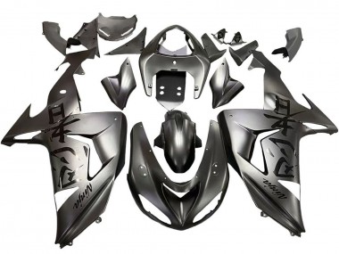 Erschwingliche Kawasaki ZX10R Motorrad Verkleidung 2006-2007 - Matt Grau