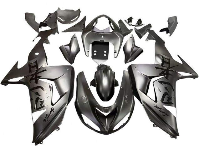Erschwingliche Kawasaki ZX10R Motorrad Verkleidung 2006-2007 - Matt Grau