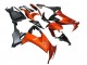 Erschwingliche Kawasaki ZX10R Motorrad Verkleidung 2008-2010 - Burnt Orange Schwarz