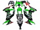 Erschwingliche Kawasaki ZX10R Motorrad Verkleidung 2008-2010 - Grun Weiss Rot Schwarz Monster Elf 66