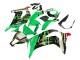Erschwingliche Kawasaki ZX10R Motorrad Verkleidung 2011-2015 - Grun Gelb Schwarz Weiss Elf Monster