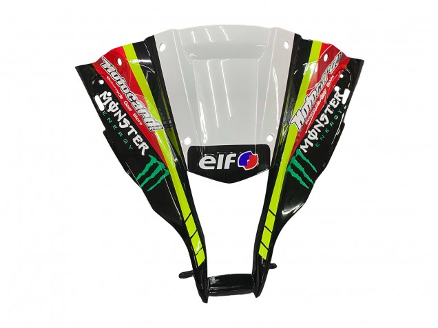 Erschwingliche Kawasaki ZX10R Motorrad Verkleidung 2011-2015 - Grun Gelb Schwarz Weiss Elf Monster