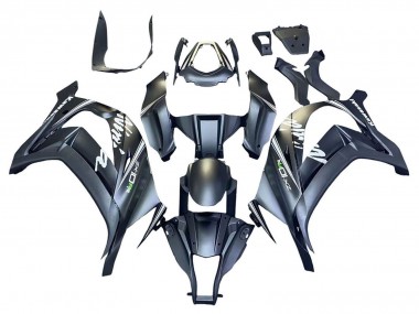 Erschwingliche Kawasaki ZX10R Motorrad Verkleidung 2011-2015 - Matt Grau Weiss Grun
