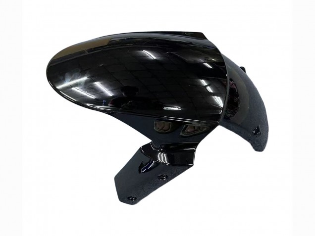 Erschwingliche Kawasaki ZX10R Motorrad Verkleidung 2011-2015 - Blau Weiss Glanzendes Schwarz