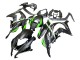 Erschwingliche Kawasaki ZX10R Motorrad Verkleidung 2016-2020 - Matt Schwarz Grun Weiss Ninja