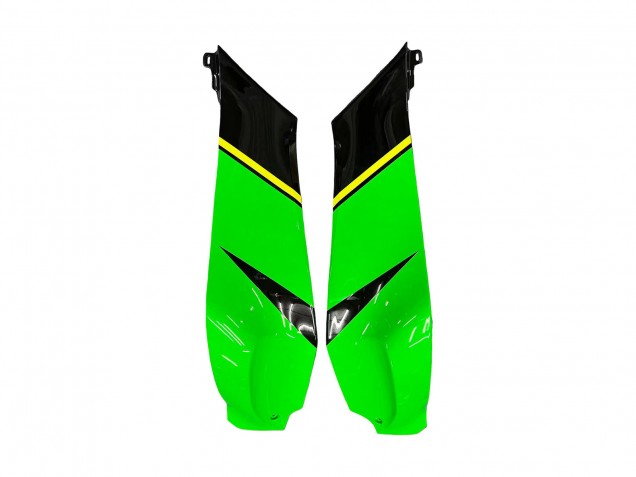 Erschwingliche Kawasaki ZX10R Motorrad Verkleidung 2016-2020 - Grun Gelb Rot Schwarz Elf Monster