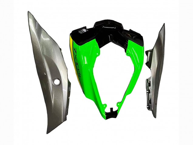 Erschwingliche Kawasaki ZX10R Motorrad Verkleidung 2016-2020 - Grun Gelb Rot Schwarz Elf Monster