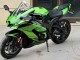 Erschwingliche Kawasaki ZX10R Motorrad Verkleidung 2021-2025 - Grun Glanzendes Schwarz