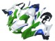 Erschwingliche Kawasaki ZX10R Motorrad Verkleidung 2021-2025 - Weiss Grun Blau Schwarz