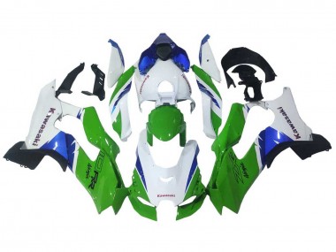 Erschwingliche Kawasaki ZX10R Motorrad Verkleidung 2021-2025 - Weiss Grun Blau Schwarz