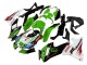 Erschwingliche Kawasaki ZX10R Motorrad Verkleidung 2021-2025 - Grun Schwarz Weiss Rot Blau Showr Elf Monster