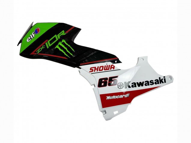 Erschwingliche Kawasaki ZX10R Motorrad Verkleidung 2021-2025 - Grun Schwarz Weiss Rot Blau Showr Elf Monster