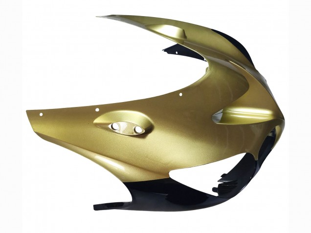 Erschwingliche Kawasaki ZX14R ZZR1400 Motorrad Verkleidung 2006-2011 - Gold Schwarz