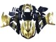 Erschwingliche Kawasaki ZX14R ZZR1400 Motorrad Verkleidung 2006-2011 - Gold Schwarz