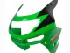 Erschwingliche Kawasaki ZX6R Motorrad Verkleidung 1998-1999 - Grun Weiss Glanzendes Schwarz