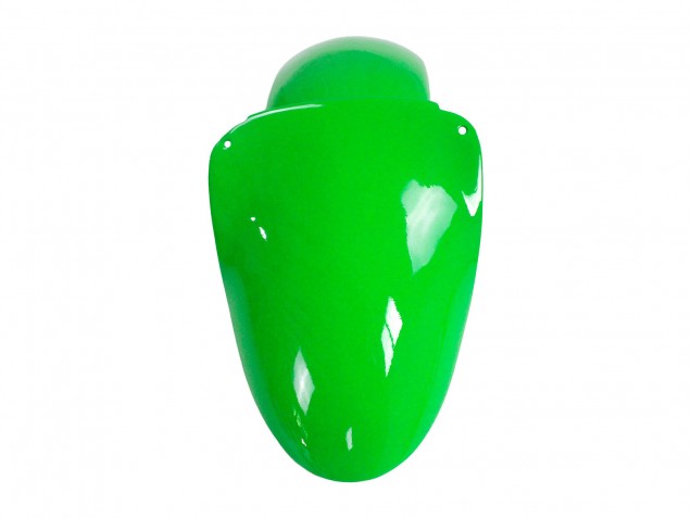 Erschwingliche Kawasaki ZX6R Motorrad Verkleidung 1998-1999 - Grun Weiss Glanzendes Schwarz