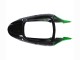 Erschwingliche Kawasaki ZX6R Motorrad Verkleidung 1998-1999 - Grun Weiss Glanzendes Schwarz