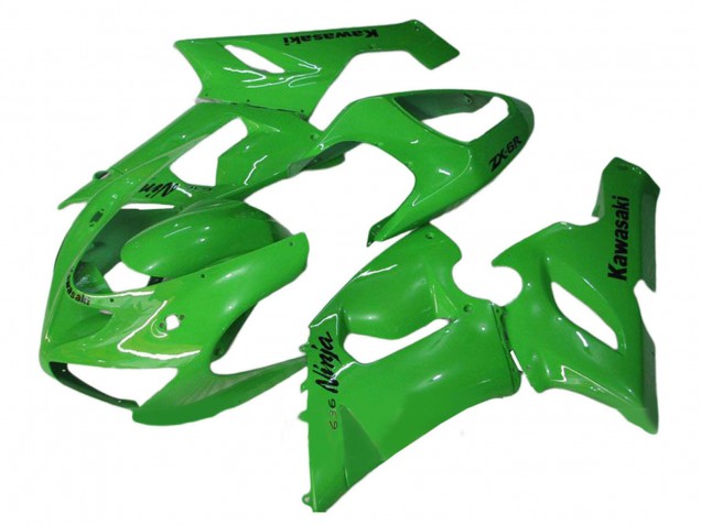 Erschwingliche Kawasaki ZX6R Motorrad Verkleidung 2005-2006 - Grun