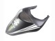 Erschwingliche Kawasaki ZX6R Motorrad Verkleidung 2007-2008 - Schwarz Weiss Rot mit weissem Schnee Aufkleber Ninja Elf