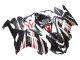 Erschwingliche Kawasaki ZX6R Motorrad Verkleidung 2007-2008 - Schwarz Silber Rot Ninja