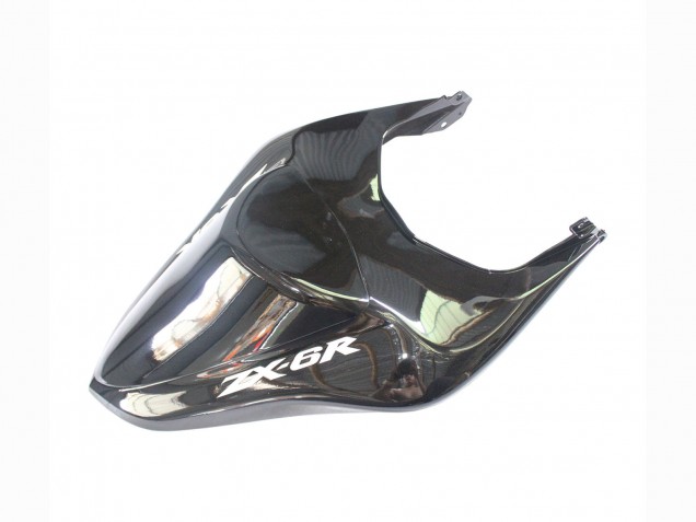 Erschwingliche Kawasaki ZX6R Motorrad Verkleidung 2007-2008 - Schwarz Silber Rot Ninja