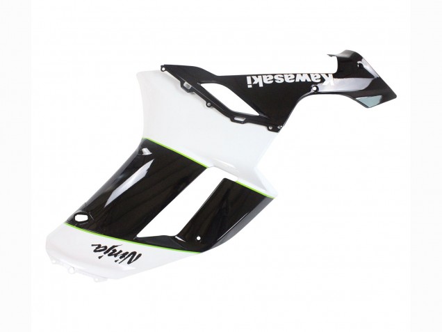 Erschwingliche Kawasaki ZX6R Motorrad Verkleidung 2007-2008 - Schwarz Weiss Ninja