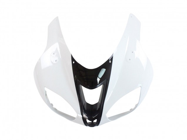 Erschwingliche Kawasaki ZX6R Motorrad Verkleidung 2007-2008 - Schwarz Weiss Ninja